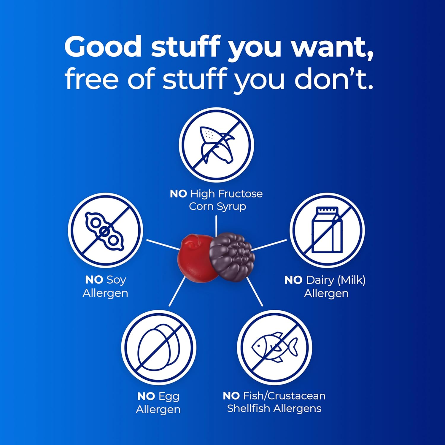 One A Day Men’s Multivitamin Gummies, Multivitamin for Men with Vitamin A, C, D, E, Calcium & More To Support Healthy Muscle Function, Gummies, 80 Count - Image 6